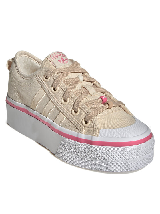 adidas adidas Αθλητικά Nizza Platform Shoes Kids IF5140 Μπεζ