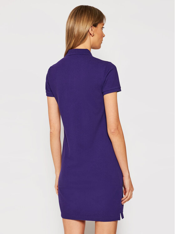 Polo Ralph Lauren Polo Ralph Lauren Kasdieninė suknelė Ssl 211799490013 Violetinė Regular Fit