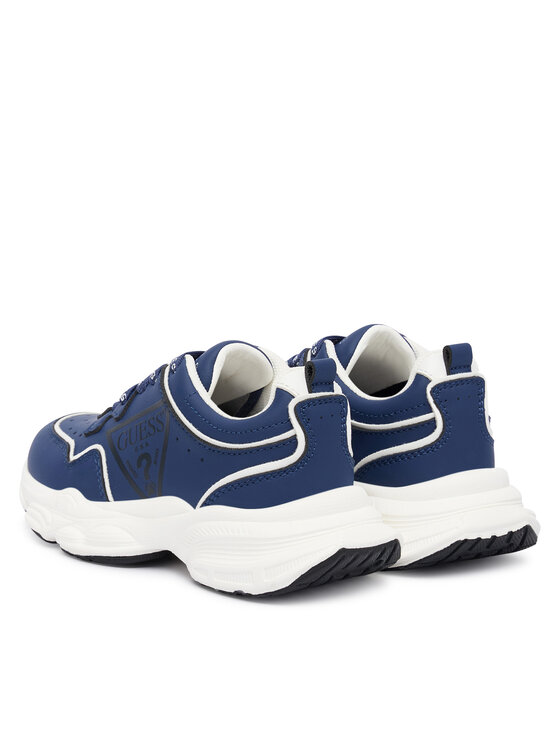 Guess Guess Sneakersy N5BZ10 WO120 Tmavomodrá