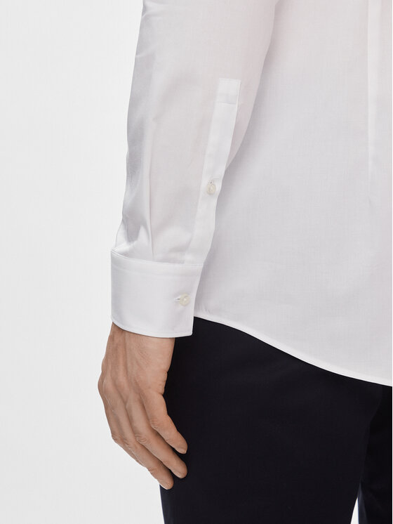 HUGO Hugo Košulja Kery 50508303 Bijela Slim Fit