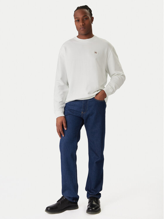 Calvin Klein Jeans Calvin Klein Jeans Суитшърт LV04RC273G Бял Regular Fit