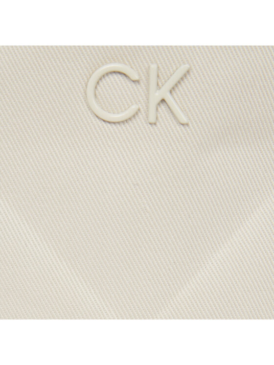 Calvin Klein Calvin Klein Torebka Quilt Shopper_Canvas K60K611756 K60K611756 Écru
