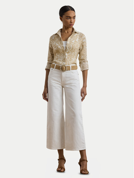 LAUREN RALPH LAUREN LAUREN RALPH LAUREN Koszula 200963700002 Beżowy Relaxed Fit