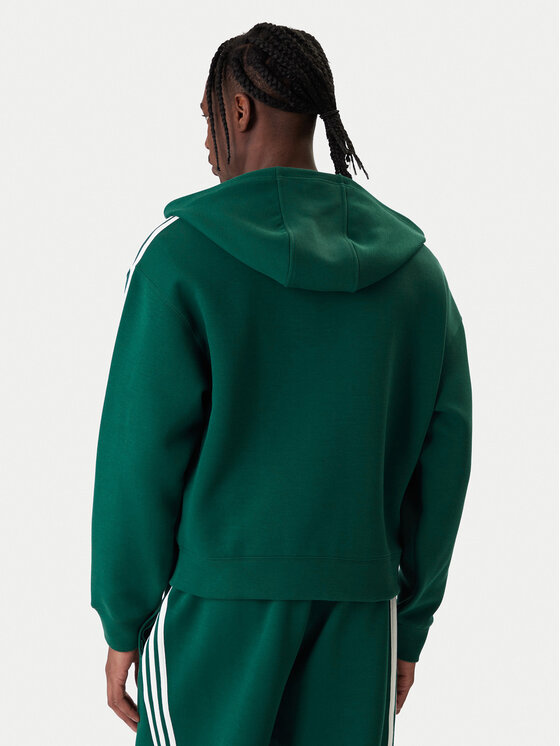adidas adidas Bluza adicolor Spacer KD4085 Zielony Loose Fit