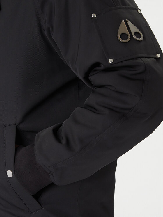 Moose Knuckles Moose Knuckles Bomber stila jaka Strathmore M33MB027S Melns
