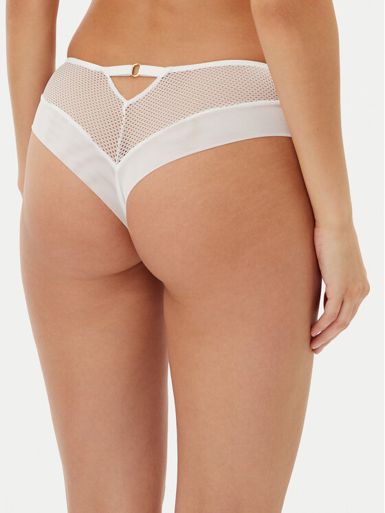 Chantelle Chantelle Chilot brazilian Fleurs Signature C12Q40 Alb