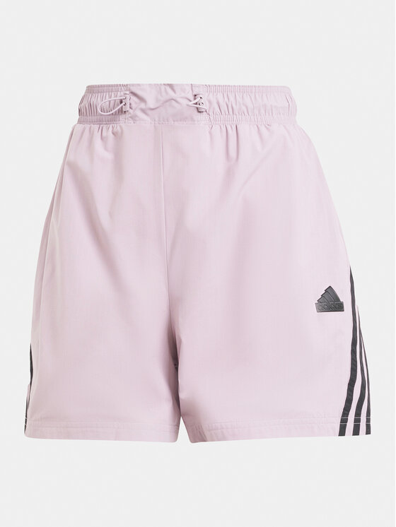 adidas adidas Sportske kratke hlače Future Icons 3-Stripes IS3615 Ljubičasta Relaxed Fit