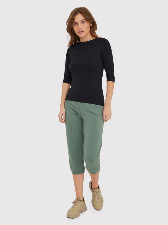 Vero Moda Vero Moda Blúzka Panda 10274133 Čierna Regular Fit