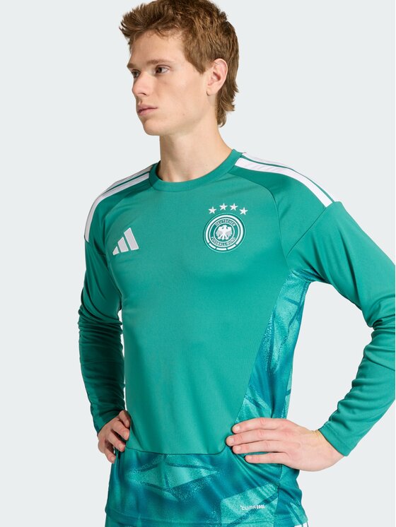 adidas adidas Koszulka techniczna 161527 Zielony Slim Fit