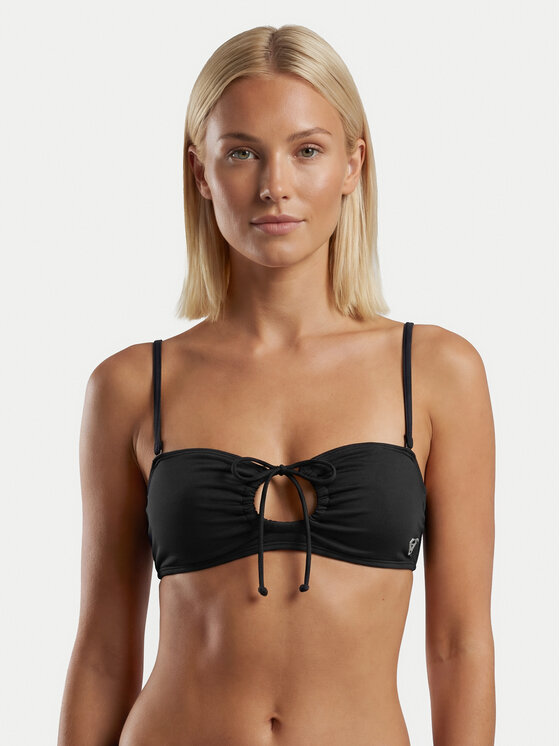 Roxy Roxy Bikini partea de sus Solid Essentials ERJX305692 Negru