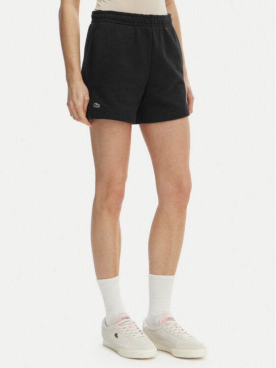 Lacoste Lacoste Спортни шорти GF5341 Черен Regular Fit