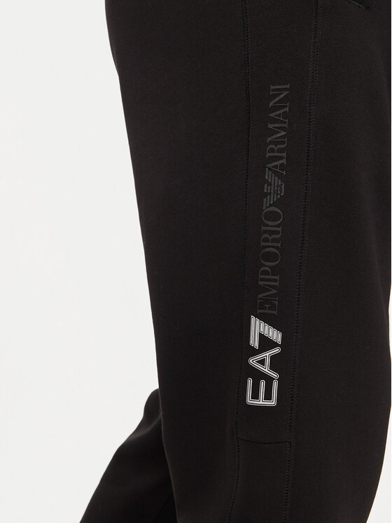 EA7 Emporio Armani EA7 Emporio Armani Spodnie dresowe 6DPP58 PJVTZ 1200 Czarny Regular Fit