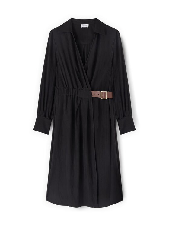 Motivi Motivi Abito da cocktail 7028Q003650N033 Nero A-Line Fit