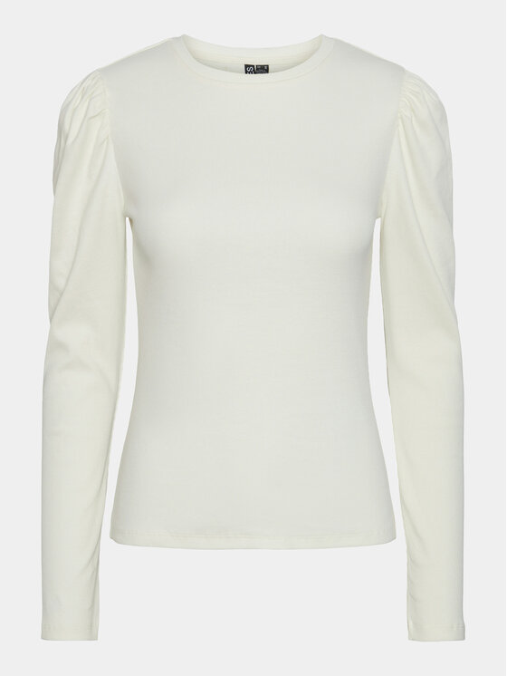 Pieces Pieces Μπλουζάκι Janna 17148584 Λευκό Regular Fit