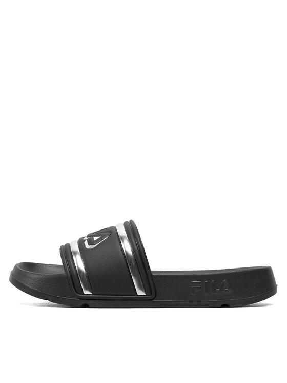 Fila Fila Šlepetės Morro Bay Logo Slipper Wmn FFW0102 Juoda
