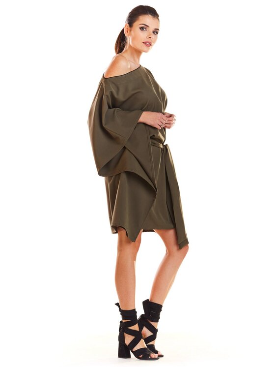 Infinite You Infinite You Sukienka letnia M196 Niebieski Basic Fit