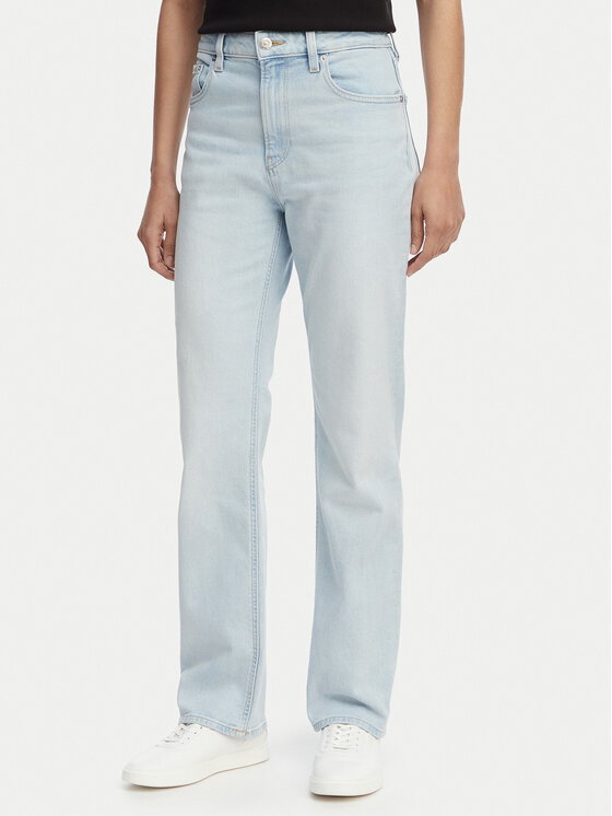 Calvin Klein Jeans Calvin Klein Jeans Τζιν LV047F710G Ανοιχτό μπλε Straight Fit