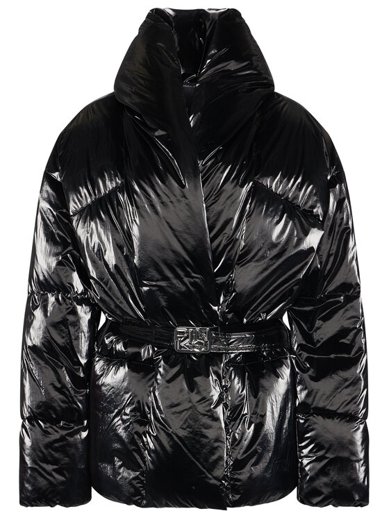PINKO PINKO Зимова куртка Gabriele Blouson Al 20-21 BLK01 1G1501 Y6BC Чорний Regular Fit