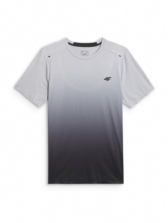 4F 4F Koszulka techniczna NO LIMITS Szary Regular Fit