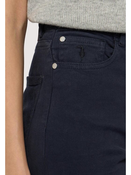 Trussardi Trussardi Pantaloni di tessuto P7029000293N034 Celeste Flare Fit