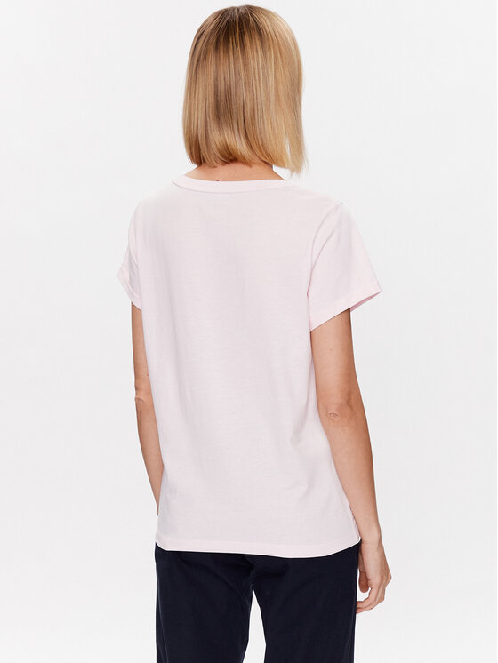 Tommy Hilfiger Tommy Hilfiger T-Shirt UW0UW04525 Ροζ Regular Fit