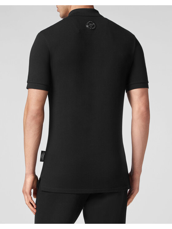Plein Sport Plein Sport Polo 1387 Czarny Slim Fit