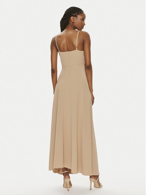 Rinascimento Rinascimento Abendkleid CFC0119076003 Beige Regular Fit