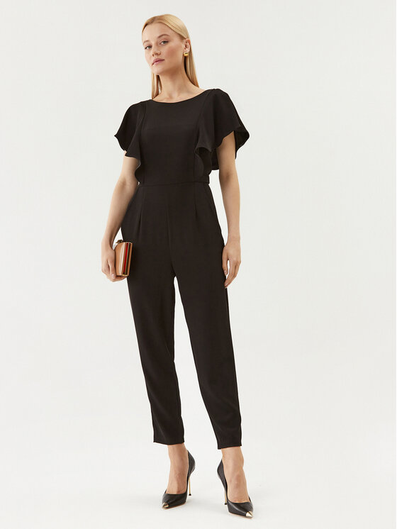 Rinascimento Rinascimento Jumpsuit CFC0116019003 Schwarz Regular Fit