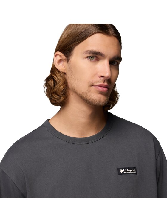 Columbia Columbia T-Shirt 215506 Szary Regular Fit