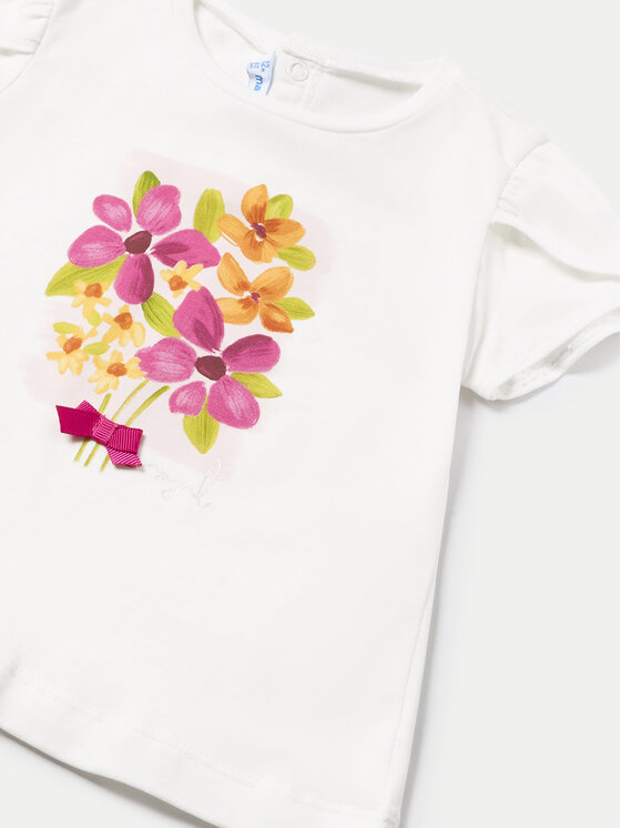 Mayoral Mayoral Komplet t-shirt i spodenki 1234 Kolorowy Regular Fit