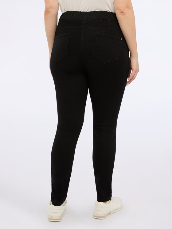 Fiorella Rubino Fiorella Rubino Jeansy P400T104920N033 Czarny Skin Fit