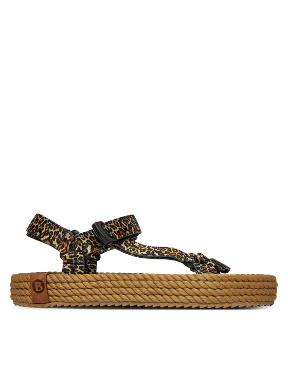 Bohonomad Bohonomad Σανδάλια Miami Elastic MIA.12-LEO Καφέ