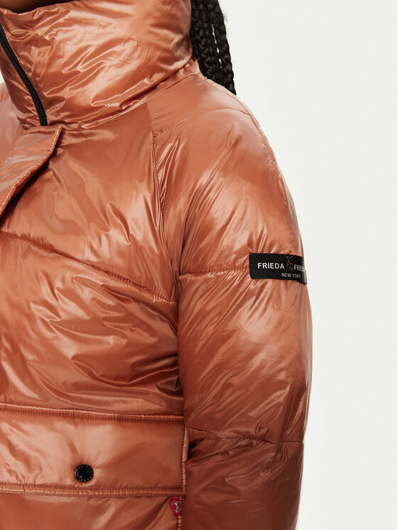 Frieda & Freddies Frieda & Freddies Μπουφάν μεταβατικό 3703 Καφέ Regular Fit