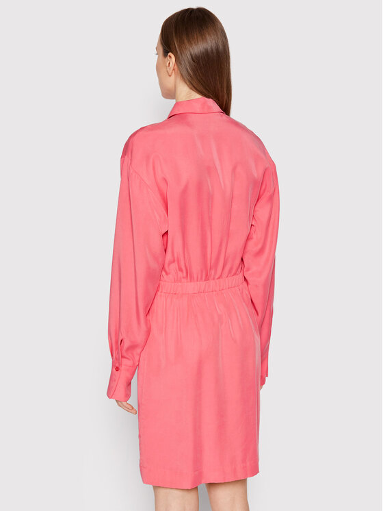 Samsøe Samsøe Samsøe Samsøe Hemdkleid Liz F22100179 Rosa Regular Fit