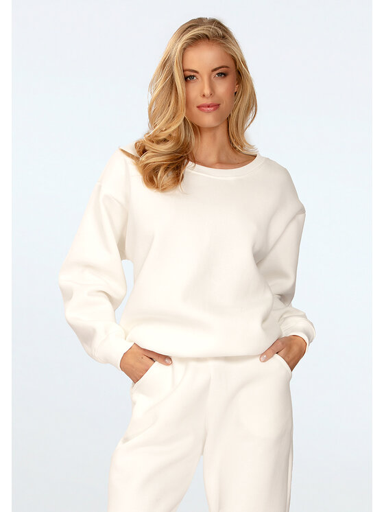 DKaren Sport DKaren Sport Bluza Rehema Écru Relaxed Fit