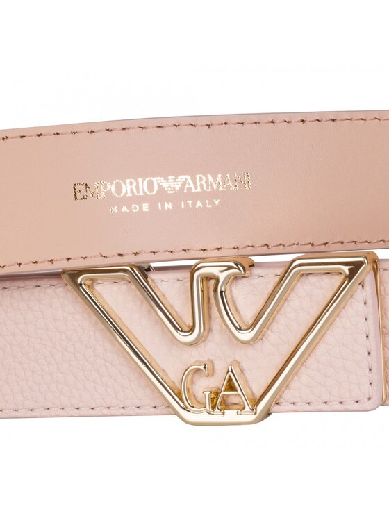 Emporio Armani Emporio Armani Pasek Damski Y3I048 YGF8A Beżowy