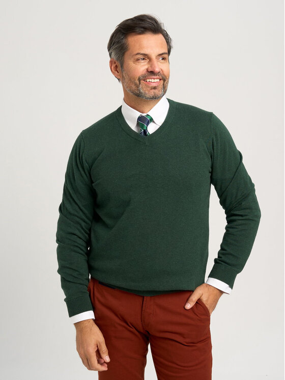Sweter Willsoor, Rozmiar XL, Zielony, 71406
