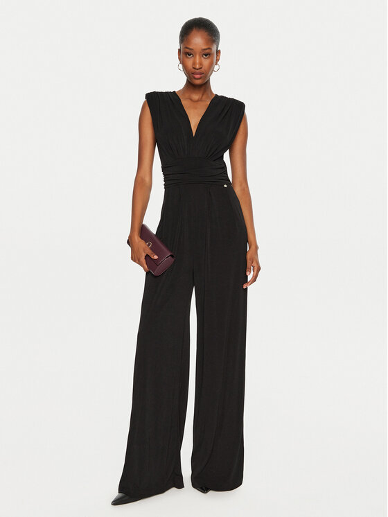 Rinascimento Rinascimento Jumpsuit CFC0120993003 Nero Slim Fit