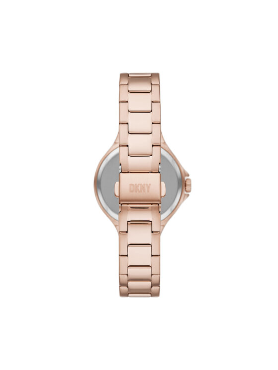 DKNY DKNY Ročna ura Chambers NY6642 Pozlačeno z rožnatim zlatom
