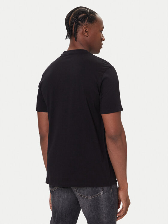 Guess Guess Tricou M5BI15 K8FQ4 Negru Regular Fit