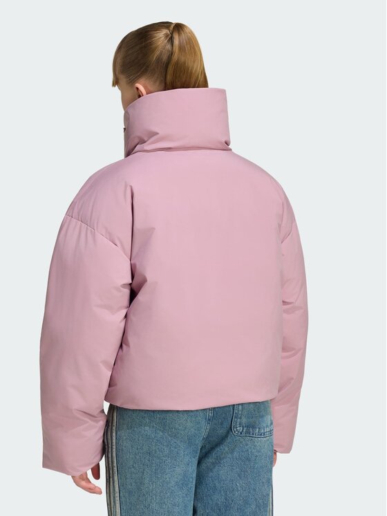 adidas adidas Kurtka przejściowa 168493 Czerwony ciemny Oversize
