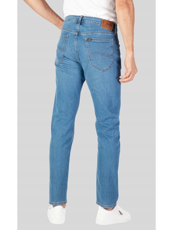 Lee Lee Jeansy Daren Zip Fly Niebieski Regular Fit