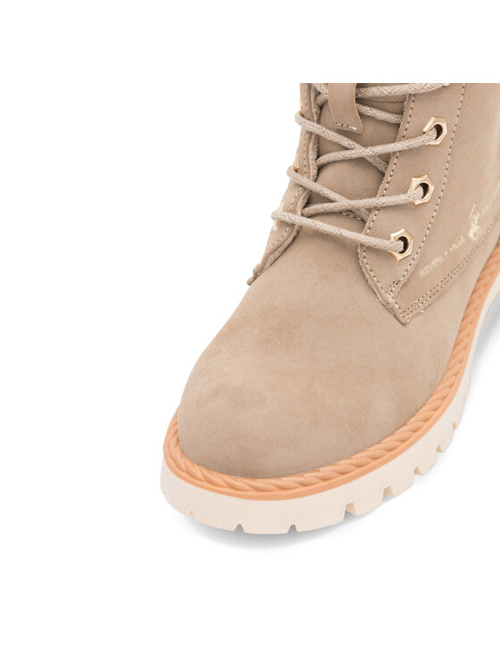 Beverly Hills Polo Club Beverly Hills Polo Club Schnürstiefeletten CS6135-02 Beige