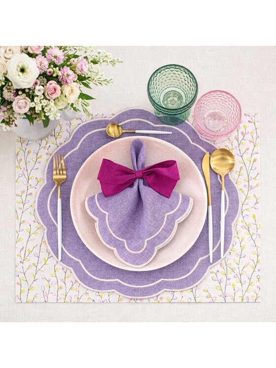 Roseberry Home Roseberry Home Bieżnik Purple Willow Kolorowy