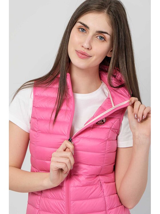 Jott Jott Bezrękawnik PS23WDOW03-457_S Różowy Slim Fit