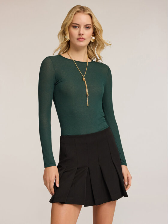 Motivi Motivi T-shirt G381W003433N035 Verde Regular Fit