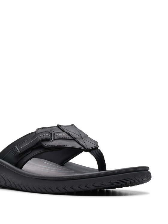 Clarks Clarks Žabky Wesley Sun 26176988 Čierna