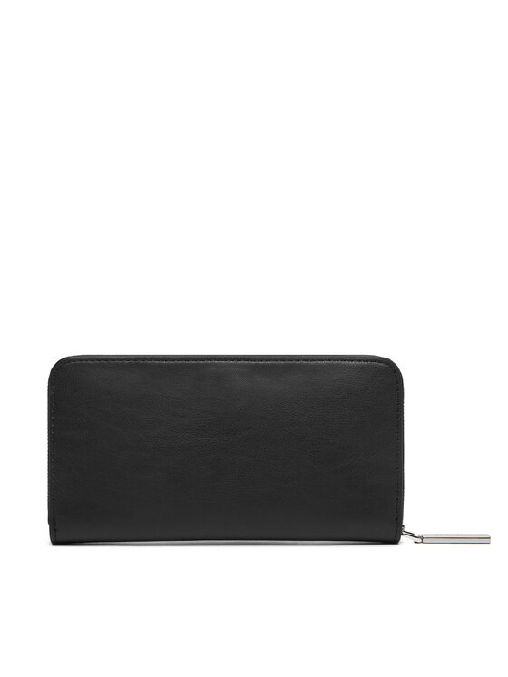 Calvin Klein Calvin Klein Veliki ženski novčanik Ck Re-Lock Large Zip Around LV04F1034G Crna