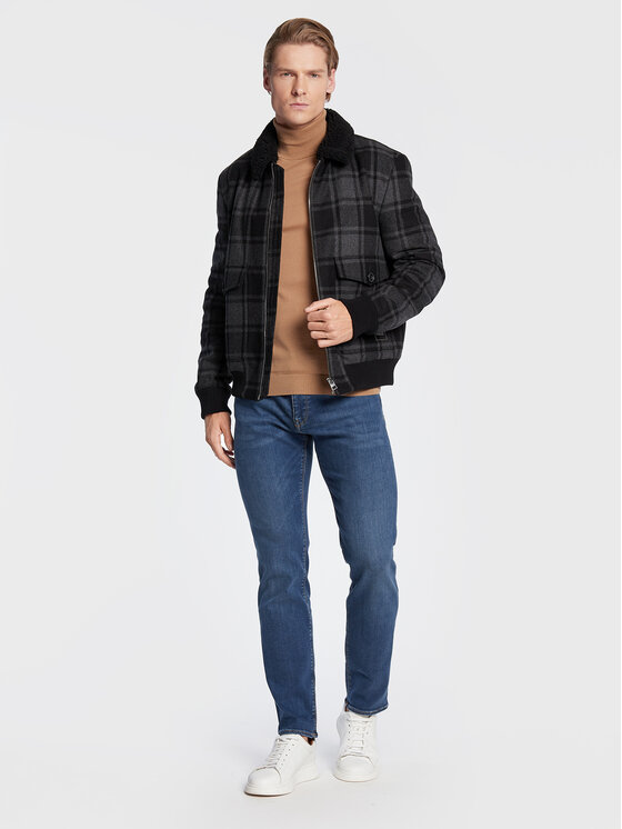 BOSS Boss Rolák Musso-P 50468262 Hnědá Slim Fit