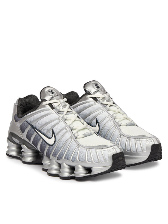 Nike Nike Sneakersy Shox TL Print IH4466 095 Szary jasny